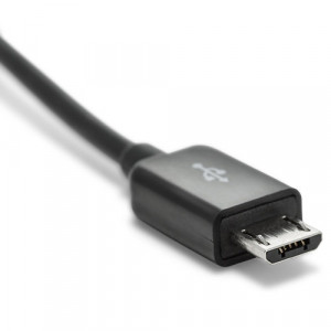 Grateq Micro-USB Kaapeli 2,25m, Musta