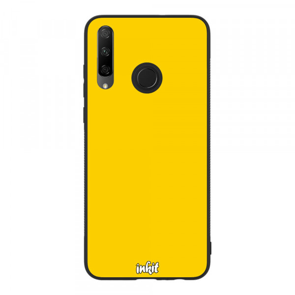 Huawei Honor 20 Lite Inkit Suojakuori, One Color Yellow