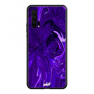 Huawei Honor 20 Pro Inkit Suojakuori, Purple Swirl