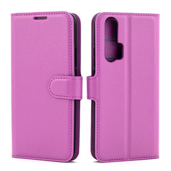 Huawei Honor 20 Pro Mobbit Lompakko Suojakotelo, Violetti