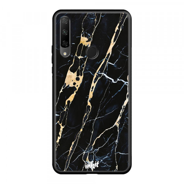 Huawei Honor 9X / P Smart Z Inkit Suojakuori, Golden Lace Marble