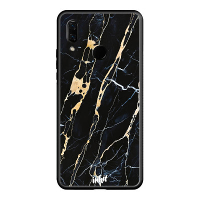 Huawei Nova 3 Inkit Suojakuori, Golden Lace Marble