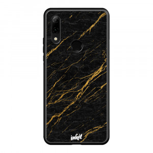 Huawei P Smart (2019) / Honor 10 Lite Inkit Suojakuori, Gilded Marble