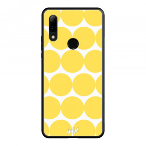 Huawei P Smart (2019) / Honor 10 Lite Inkit Suojakuori, Yellow Balls