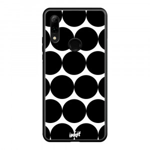 Huawei P Smart (2019) / Honor 10 Lite Inkit Suojakuori, Black Balls