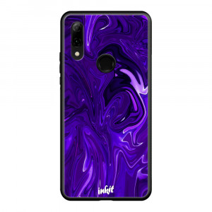 Huawei P Smart (2019) / Honor 10 Lite Inkit Suojakuori, Purple Swirl