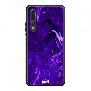 Huawei P20 Pro Inkit Suojakuori, Purple Swirl