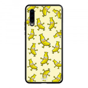 Huawei P30 Inkit Suojakuori, Happy Bananas