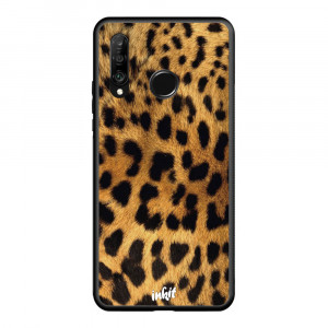 Huawei P30 Lite Inkit Suojakuori, Leopard Skin