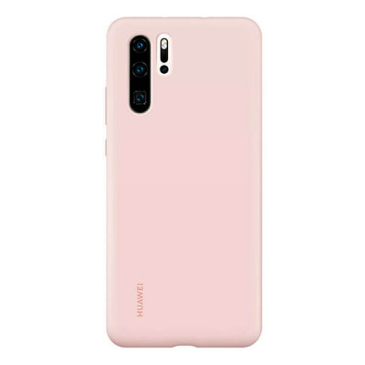 Huawei P30 Pro Silicone Cover Suojakuori, Pinkki