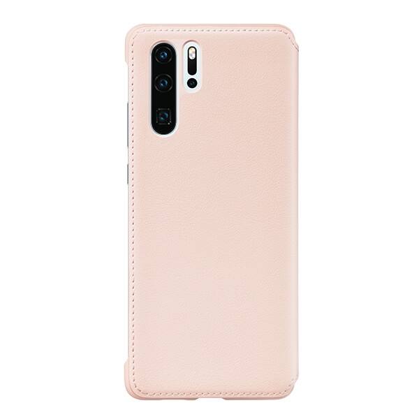 Huawei P30 Pro Wallet Cover Suojakotelo, Vaaleanpunainen