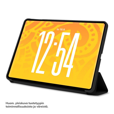 OnePlus Pad 2 Hupsis Jemma Tabletin Suojakotelo, Musta
