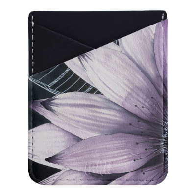 Inkit Card Pocket Korttitasku, Purple Lotus