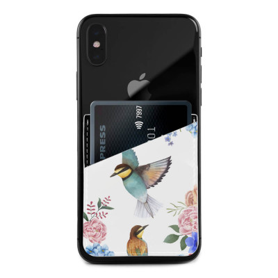 Inkit Card Pocket Korttitasku, Bird Pair