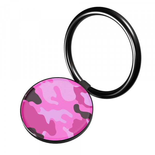 Inkit Ring Holder Puhelinpidike, Pink Camo