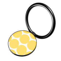 Inkit Ring Holder Puhelinpidike, Yellow Balls