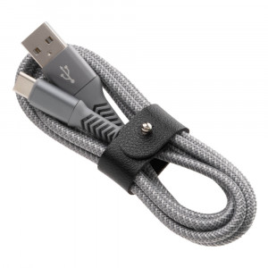 Inkit USB-C Kaapeli, 1,5m, Harmaa