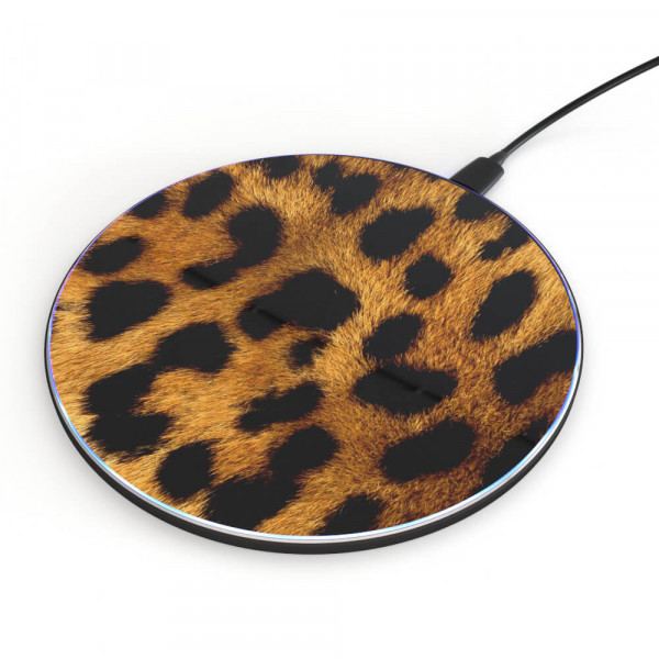 Inkit Wireless Charger Langaton Laturi, Leopard Skin