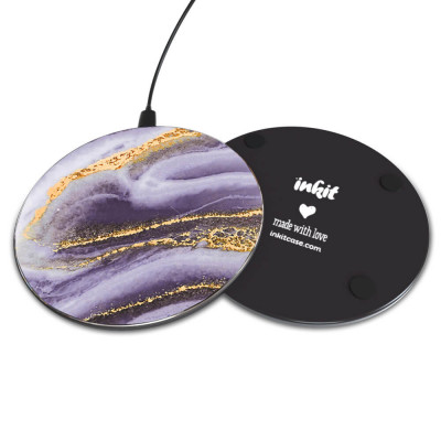 Inkit Wireless Charger Langaton Laturi, Ametist Marble