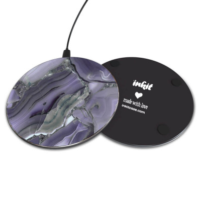 Inkit Wireless Charger Langaton Laturi, Cloudy Marble