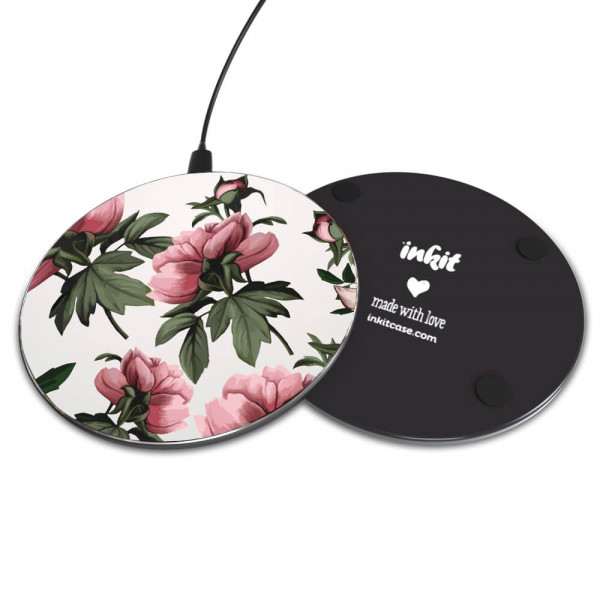 Inkit Wireless Charger Langaton Laturi, Flower Frame