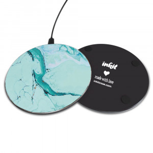Inkit Wireless Charger Langaton Laturi, Ice Marble