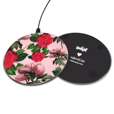 Inkit Wireless Charger Langaton Laturi, Roses