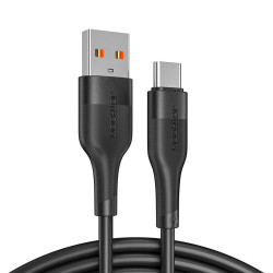 Joyroom USB-C pikalatauskaapeli, 1m, Musta