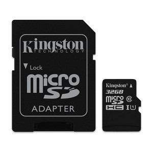 Kingston Micro SDHC Muistikortti Class 10, 32GB