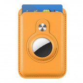 MagSafe Magneettinen Korttitasku + AirTag Pidike, Keltainen