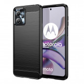 Motorola Moto G73 5G Mobbit Brushed Suojakuori, Musta