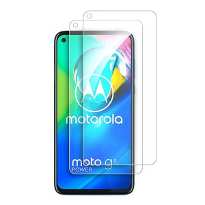 Motorola Moto G8 Power Suojakalvo, Kirkas (2 kpl)