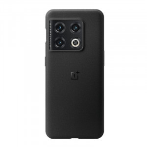 OnePlus 10 Pro Sandstone Bumper Suojakuori, Musta