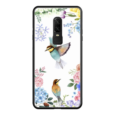 OnePlus 6 Inkit Suojakuori, Bird Pair