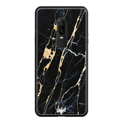 OnePlus 6 Inkit Suojakuori, Golden Lace Marble