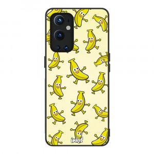 OnePlus 9 Pro Inkit Suojakuori, Happy Bananas