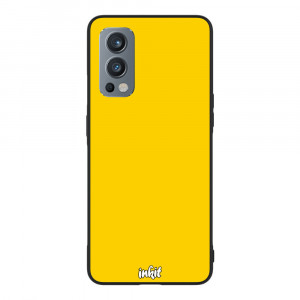 OnePlus Nord 2 5G Inkit Suojakuori, One Color Yellow
