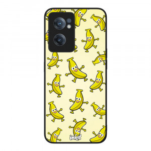 OnePlus Nord CE 2 5G Inkit Suojakuori, Happy Bananas