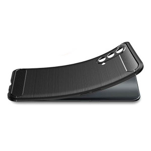 OnePlus Nord CE 5G Mobbit Brushed Suojakuori, Musta