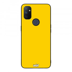 OnePlus Nord N10 5G Inkit Suojakuori, One Color Yellow