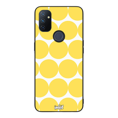 OnePlus Nord N10 5G Inkit Suojakuori, Yellow Balls