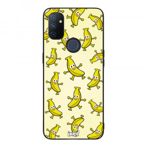 OnePlus Nord N100 Inkit Suojakuori, Happy Bananas