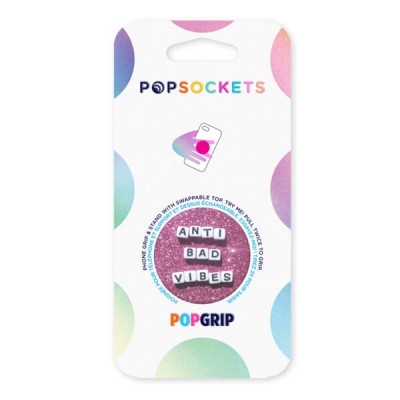 PopSockets Grip Puhelinpidike, Anti Bad Vibes