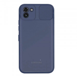 Samsung Galaxy A03 Cam Cover Suojakuori, Sininen