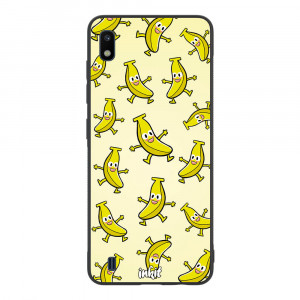 Samsung Galaxy A10 Inkit Suojakuori, Happy Bananas