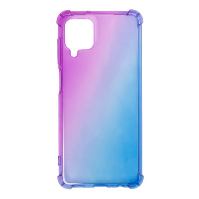 Samsung Galaxy A12 Gradient Suojakuori, Violetti – Sininen