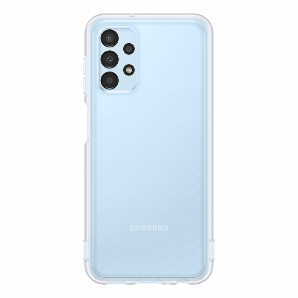 Samsung Galaxy A13 Soft Clear Cover Suojakuori, Kirkas