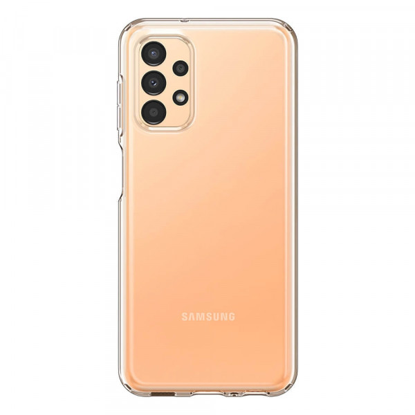 Samsung Galaxy A13 Spigen Liquid Crystal Suojakuori, Kirkas