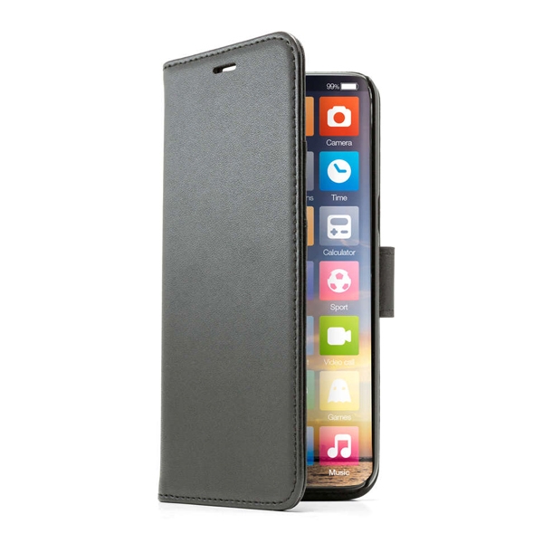 OnePlus Nord 2 5G Screenor Smart Lompakko Suojakotelo, Musta