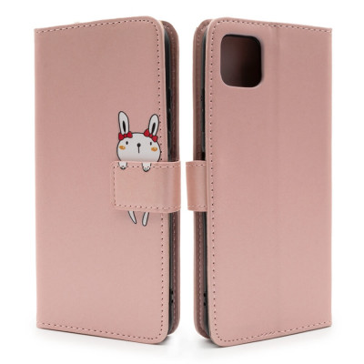 Samsung Galaxy A22 5G Mobbit Buddy Lompakko Suojakotelo, Ruusukulta